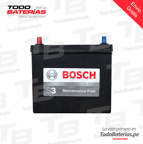 Batería para Carros Bosch NS60S MF